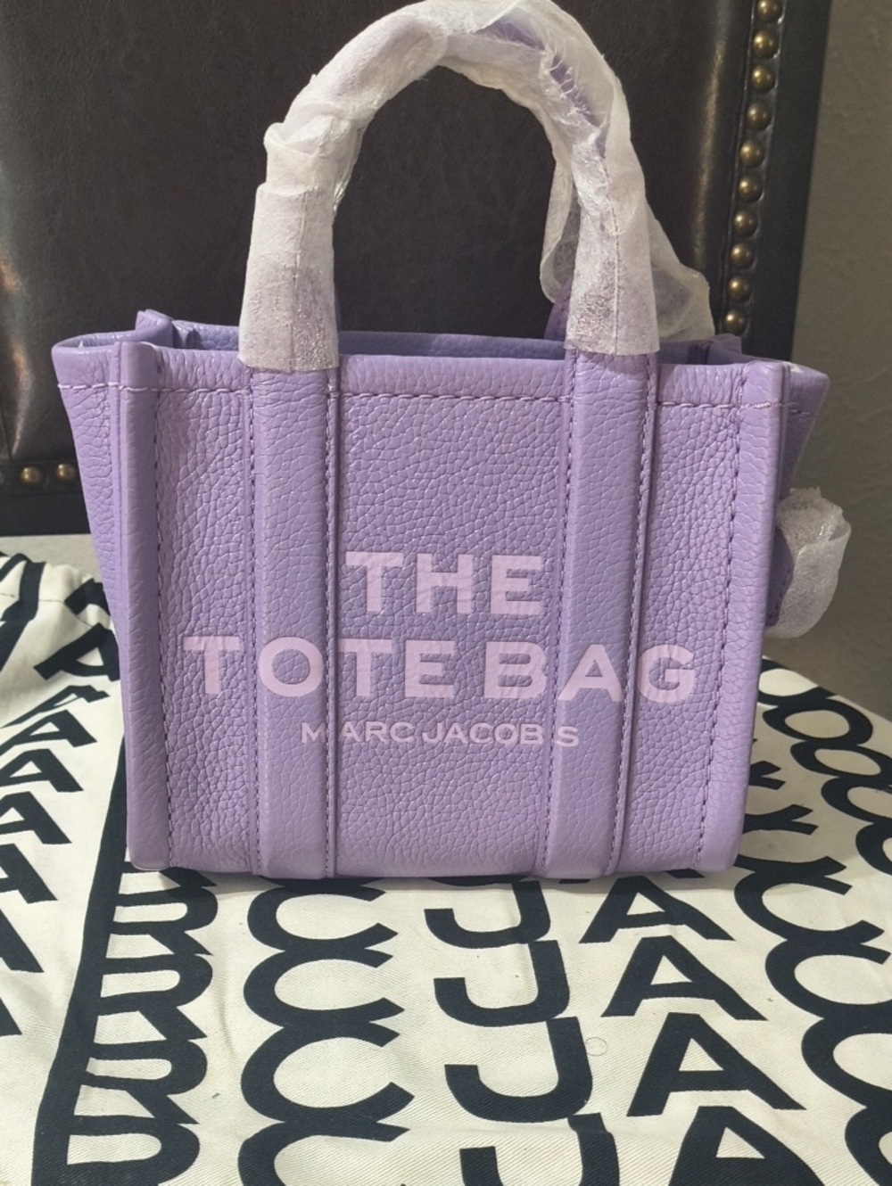 Marc Jacobs Mini Tote Bag in Lavender Lilac